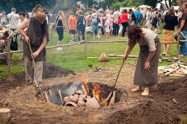 Days of Live Archaeology — Stock Photo, Image