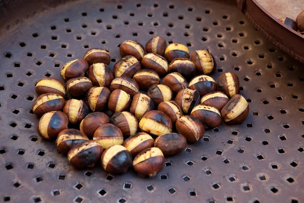 Castañas asadas — Foto de Stock