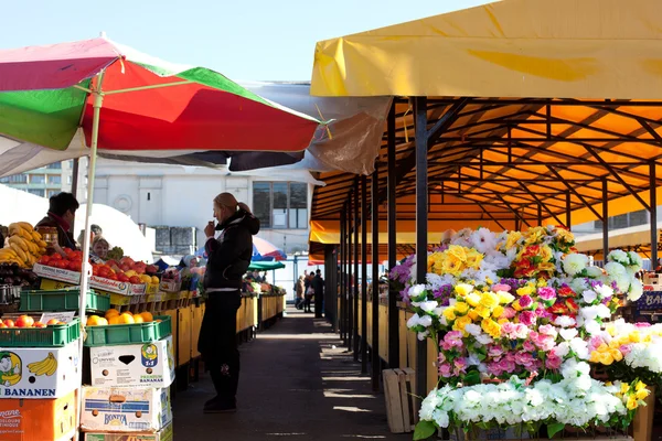 Mercato di Kalvariju — Foto Stock