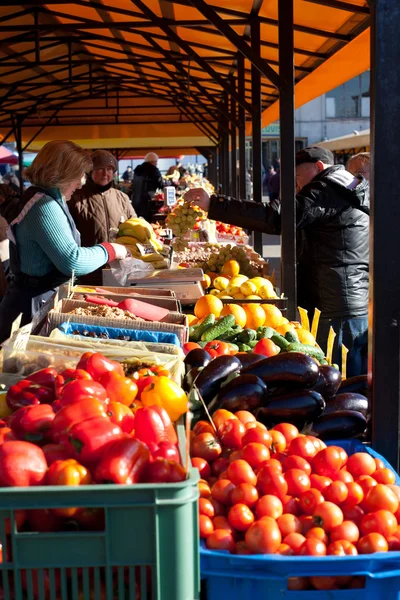 Mercado de kalvariju — Fotografia de Stock