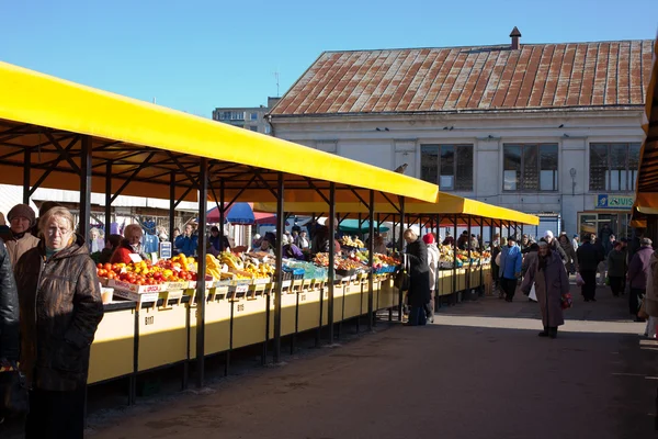 Mercado de Kalvariju — Foto de Stock