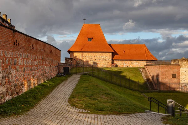 Medieval City Wall Artillery Bastion Vilnius Lithuania Defensive Wall Vilnius — Stock Photo, Image