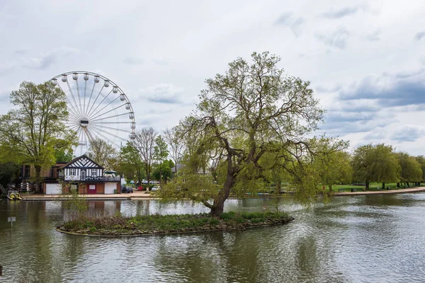 Stratford Avon Reino Unido Abril 2018 Stratford Big Wheel Una —  Fotos de Stock