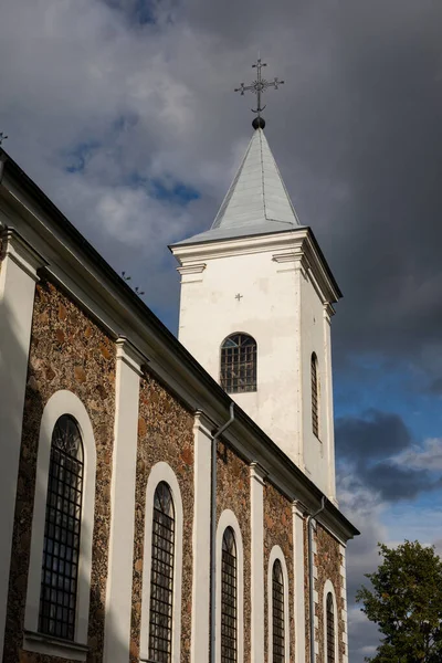 Laukuva Daki Kutsal Haç Keşfi Kilisesi Silale Lçe Belediyesi Taurage — Stok fotoğraf