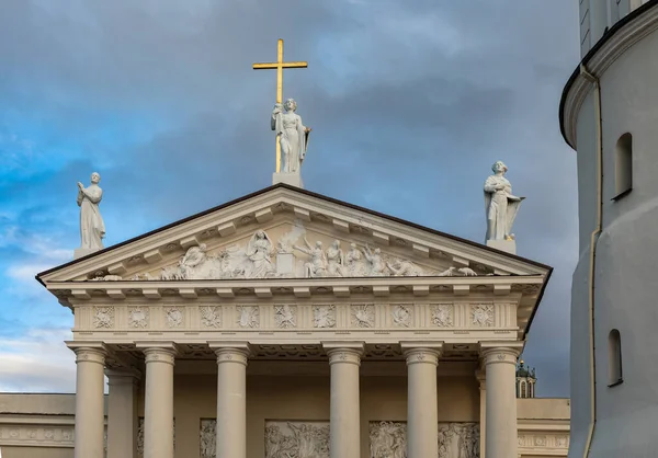 Cathedral Basilica Stanislaus Ladislaus Main Roman Catholic Cathedral Lithuania — Stockfoto