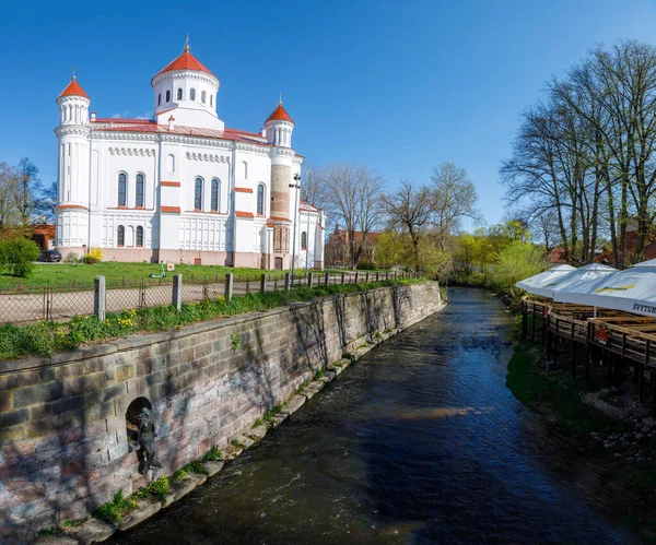 Vilnius Lithuania May 2022 Orthodox Cathedral Dormition Theotokos Vilnius Lithuania — Fotografia de Stock