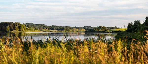 Picturesque Lake Vasaknos Lithuania Zarasai District — стоковое фото