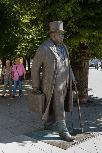 Kaunas Litvánia 2022 Augusztus Jonas Vileisis Emlékműve 1872 1942 Kaunas — Stock Fotó