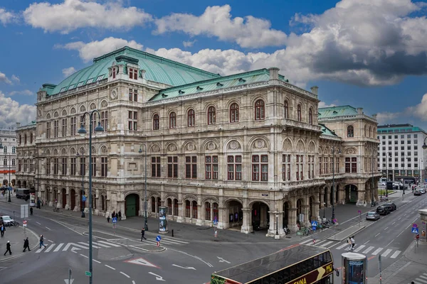 Wien Österreich November 2021 Staatsoper Wahrzeichen Und Wahrzeichen Der Stadt — Stockfoto