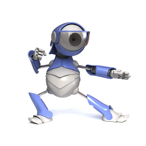 Karateka robot — Foto de Stock