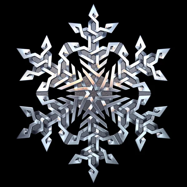 Celtic ornament - snowflake — Stock Photo, Image