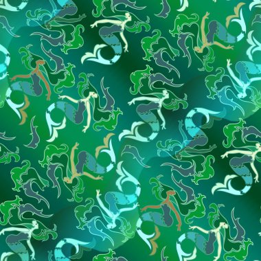 Deniz zümrüt Deniz kızları