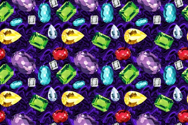 Colorful gemstone wallpaper — Stock Photo, Image