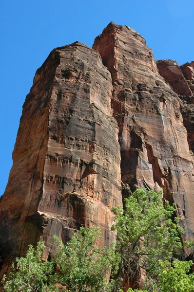 Zion uçurumlar — Stok fotoğraf