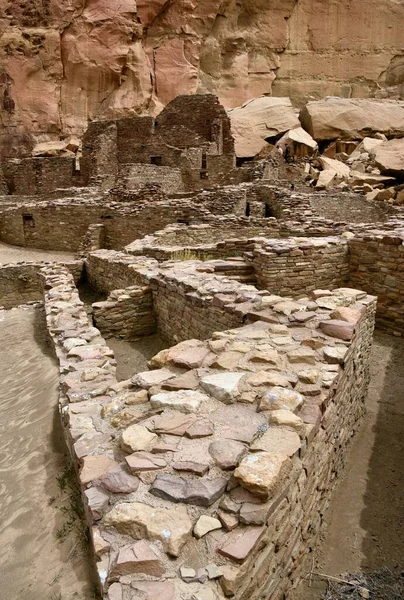 Chaco Canyon Ruins Detail — Stock fotografie