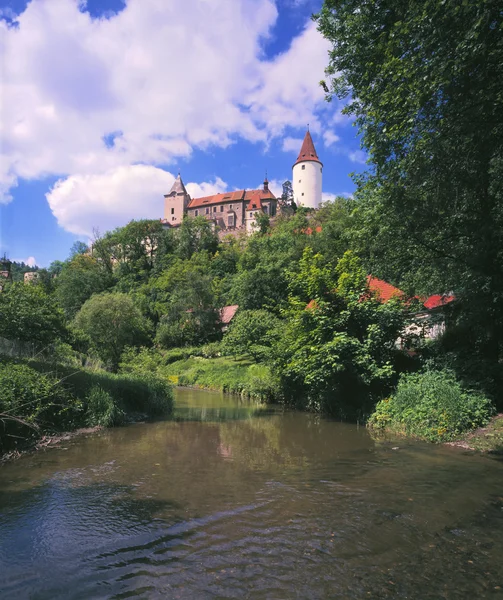 Burg Kriwoklat lizenzfreie Stockfotos