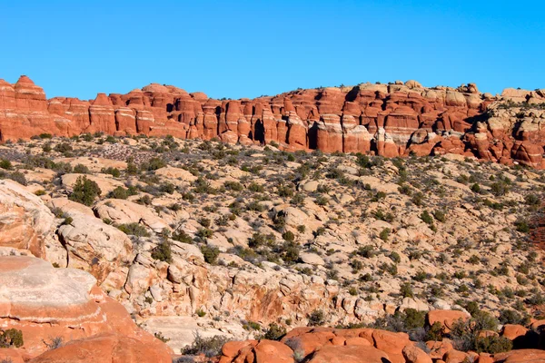 Arches nationalpark landskap — Stockfoto