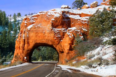 Dixie National Forest Rock Tunnel clipart