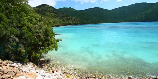 Brauer Bucht von Tortola — Stockfoto