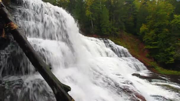 Cascate di agata Michigan — Video Stock