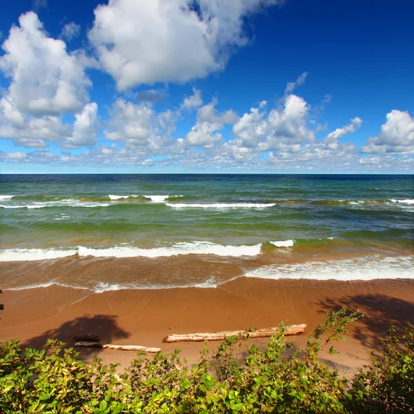 Lake superior strand — Stockfoto