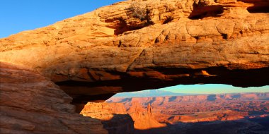 Mesa Arch in Canyonlands clipart