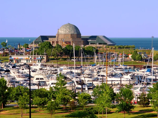 Adler planetarium & astronomiemuseum — Stockfoto