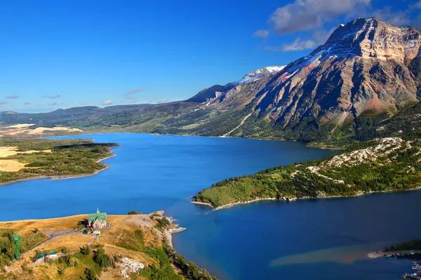 Waterton λίμνες εθνικό πάρκο — Φωτογραφία Αρχείου