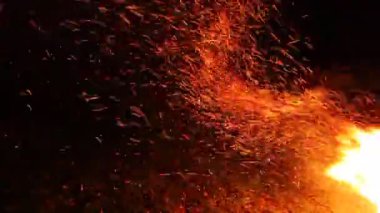 kamp ateşi arka plan yol açtı.