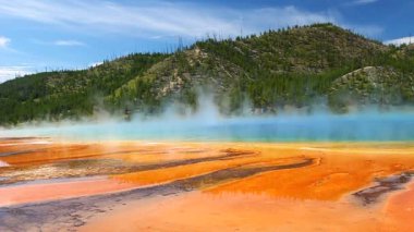 Grand Prizmatik yellowstone bahar