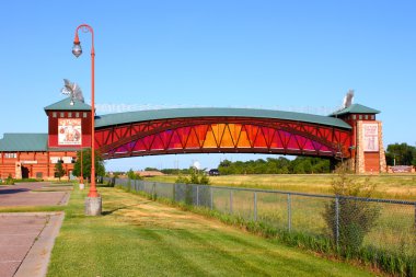 büyük platte Nehri yol kemerli nebraska