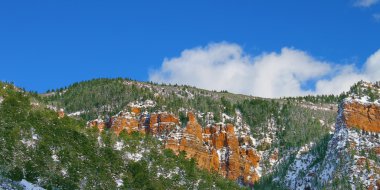 Glenwood Canyon of Colorado clipart