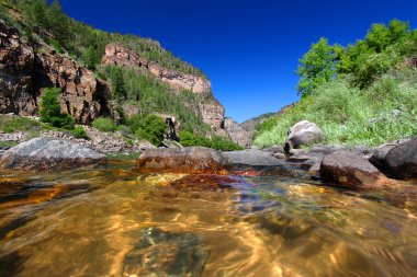 Kanyon glenwood Colorado Nehri