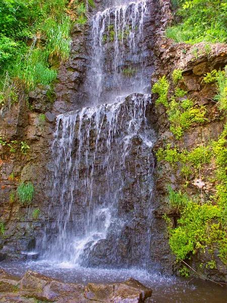 Krape park wasserfall illinois — Stockfoto