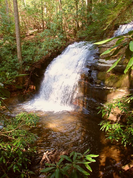 Long Creek Falls Appalachian Trail — Stock Photo, Image