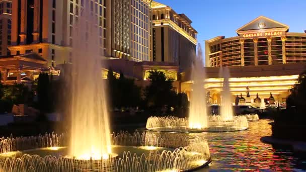 Palatul Caesars din Las Vegas — Videoclip de stoc