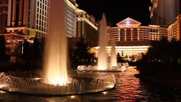 Palácio dos Césares de Las Vegas — Vídeo de Stock