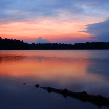 Northwoods wisconsin günbatımı