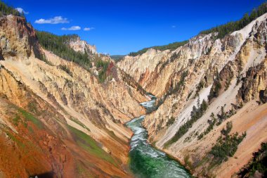 Büyük Kanyon yellowstone Nehri'nin