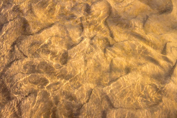 Socker river sandig botten illinois — Stockfoto