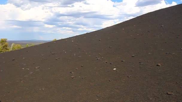 Cono de Infierno Cráteres de la Luna — Vídeo de stock