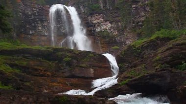 Virginia falls glacier Ulusal Parkı