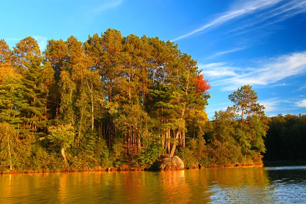 Sweeney göl northwoods wisconsin — Stok fotoğraf