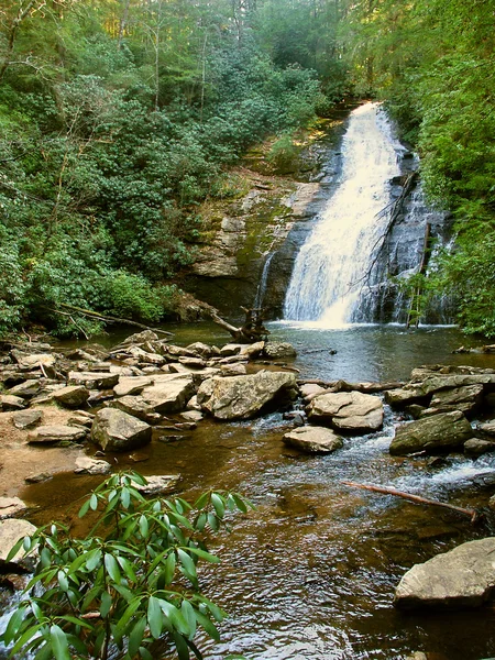 Cascate dell'Alta Helton Creek in Georgia — Foto Stock