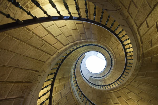 Спиральные лестницы — стоковое фото