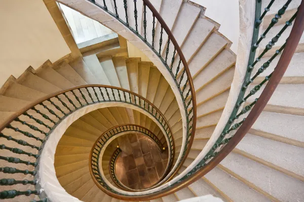 Spiral staircases Stock Image