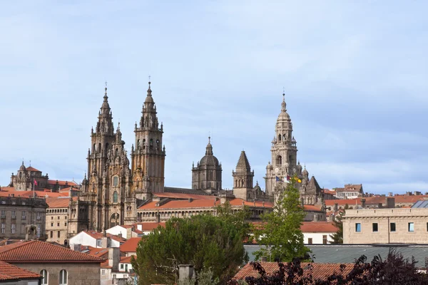 Santiago de Compostella in Spanje Stockfoto