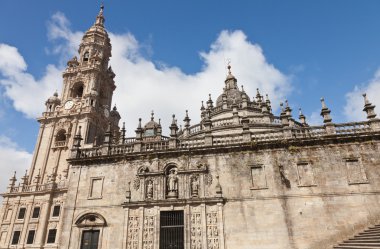 Kutsal kapı ya da özür katedral santiago de compostela, Galiçya, SP