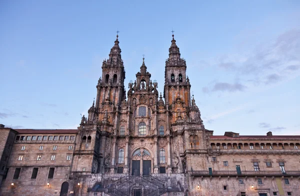 Santiago de Compostela katedrális, Galícia, Spanyolország — Stock Fotó