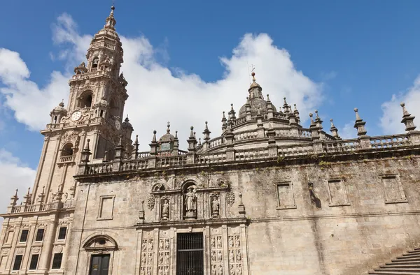 Święty drzwi lub przepraszam katedry santiago de compostela, Galicja, sp — Zdjęcie stockowe